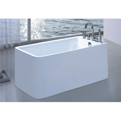 独立式亚克力普通浴缸龙头简易浴缸WLS-8873