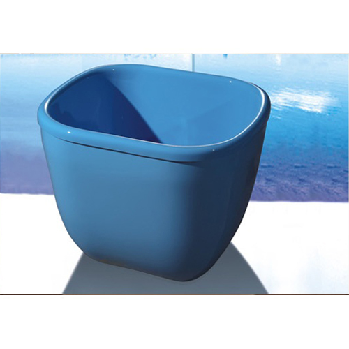 环保亚克力独立式浴缸 青色婴儿浴缸WLS-8634