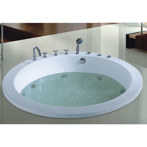 圆形嵌入式冲浪按摩浴缸WLS-8610